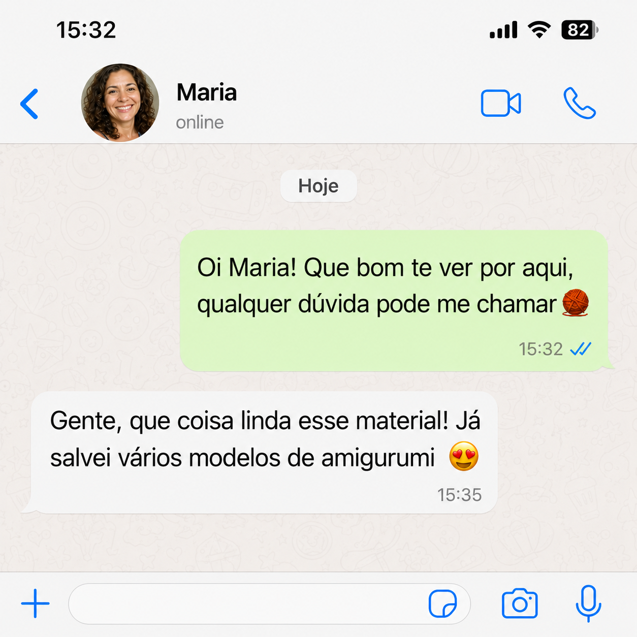Print de avaliação de cliente